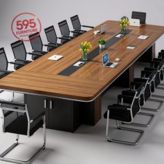 BÀN HỌP CHÂN GỖ BHCG595-05