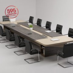 BÀN HỌP CHÂN GỖ BHCG595-06