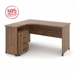 BÀN NHÂN VIÊN CHÂN GỖ BNVCG595-06
