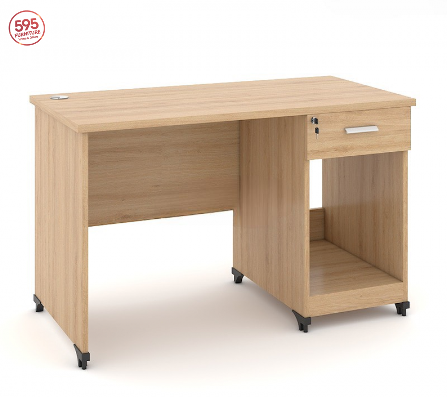 BÀN NHÂN VIÊN CHÂN GỖ BNVCG595-09