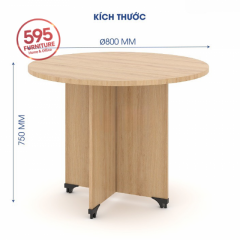 BÀN NHÂN VIÊN CHÂN GỖ BNVCG595-10