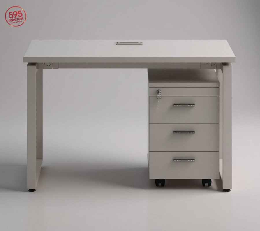 BÀN NHÂN VIÊN CHÂN SẮT BNVCS595-01