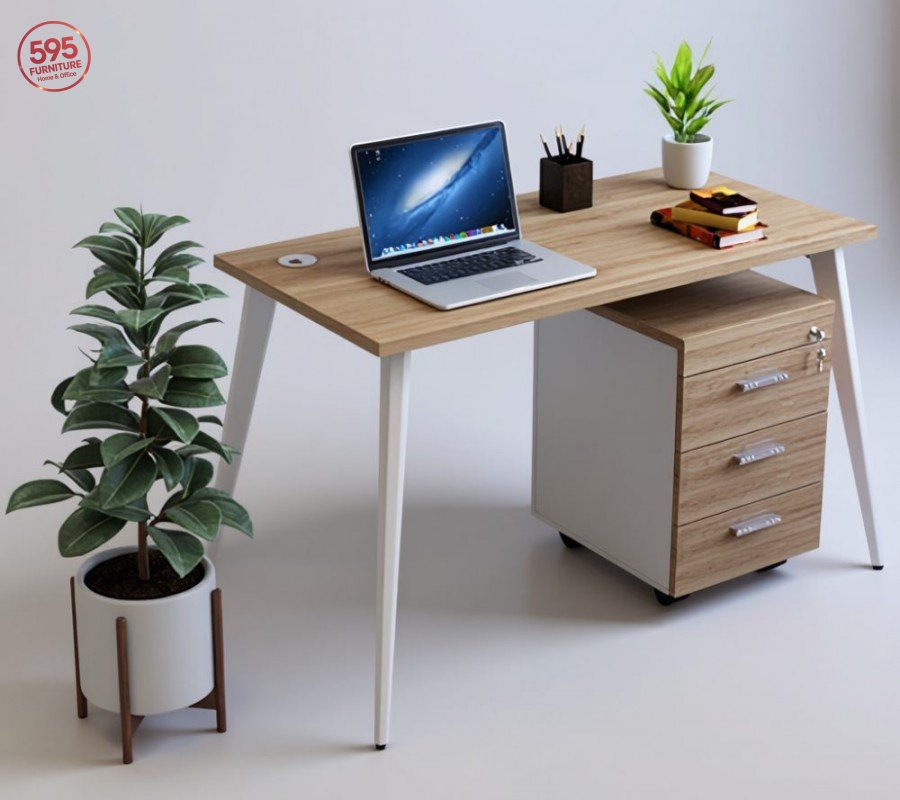 BÀN NHÂN VIÊN CHÂN SẮT BNVCS595-12