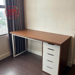 BÀN IKEA MỘT HỘC TỦ NĂM NGĂN KÉO IKEA1HOC595-01