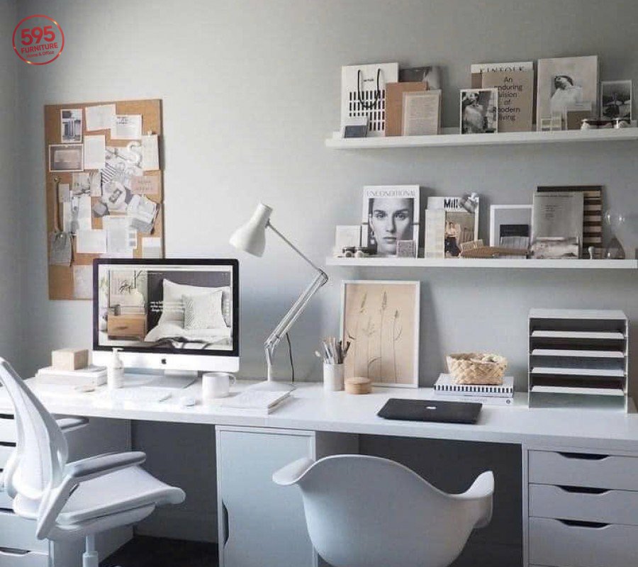 BÀN IKEA ĐÔI BA HỘC TỦ