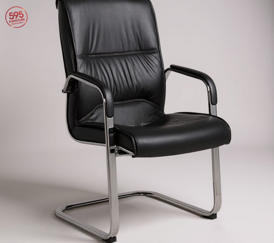 GHẾ QUỲ DA 8168 ĐEN