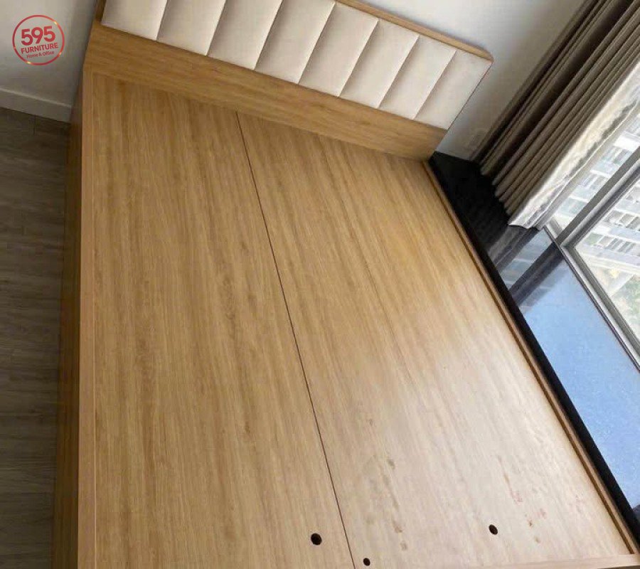 GIƯỜNG GỖ MDF G595-01