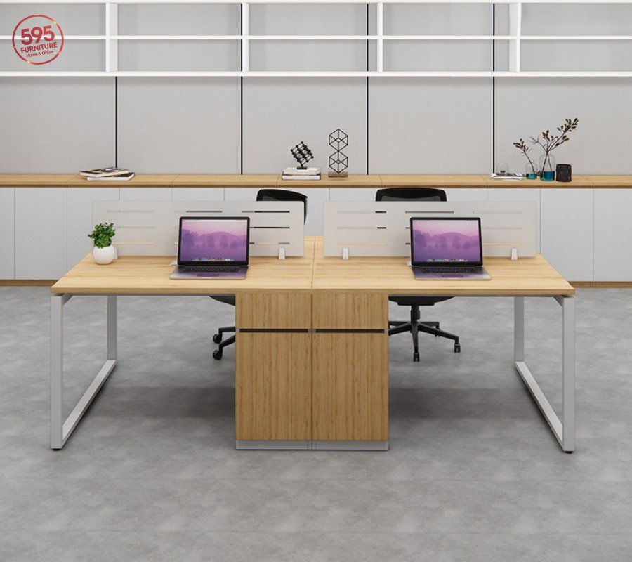 CỤM LÀM VIỆC 4 NGƯỜI NGỒI CUM4NV595-01