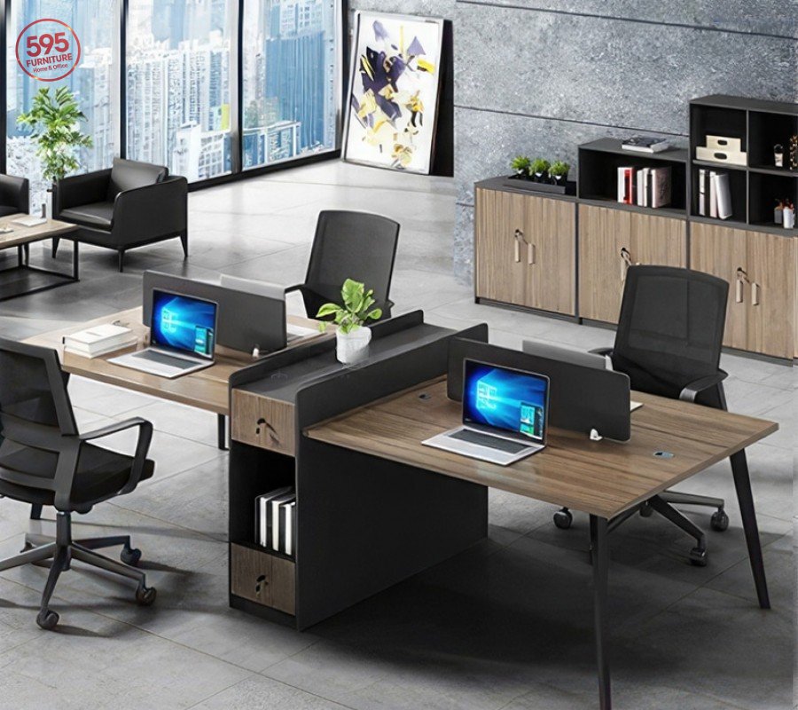 CỤM LÀM VIỆC 4 NGƯỜI NGỒI CUM4NV595-03