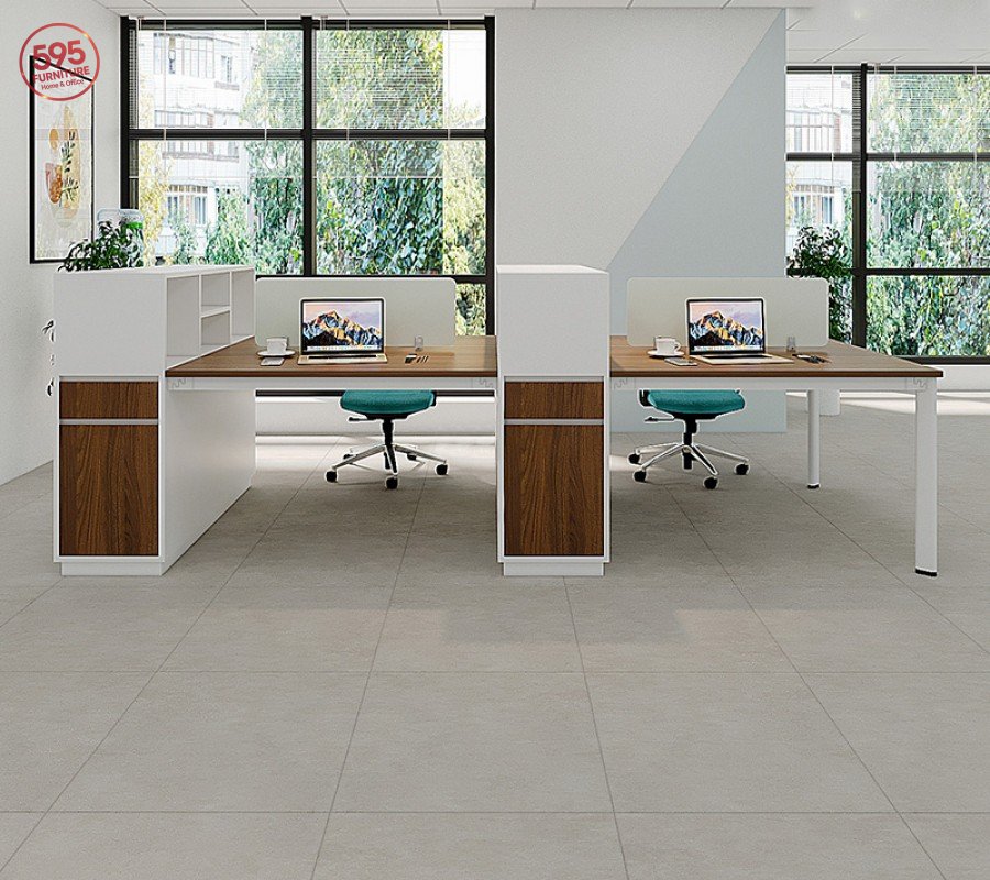 CỤM LÀM VIỆC 4 NGƯỜI NGỒI CUM4NV595-04