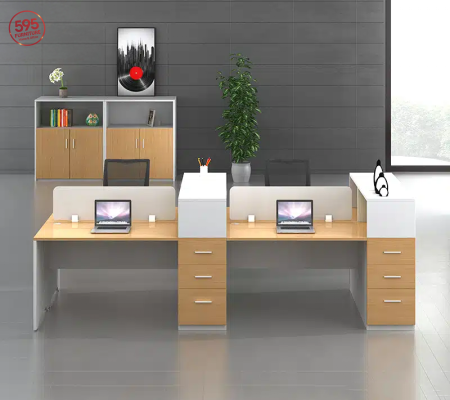 CỤM LÀM VIỆC 4 NGƯỜI NGỒI CUM4NV595-05